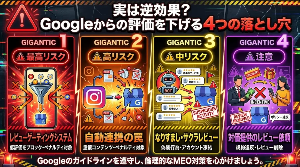 Googleが評価する口コミの質とLLMO戦略のアイキャッチ画像