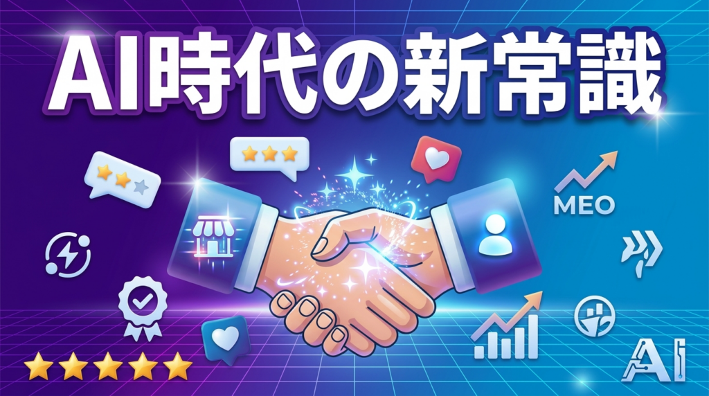 AI時代のMEOで重視すべき信頼構築と戦略的思考の新常識