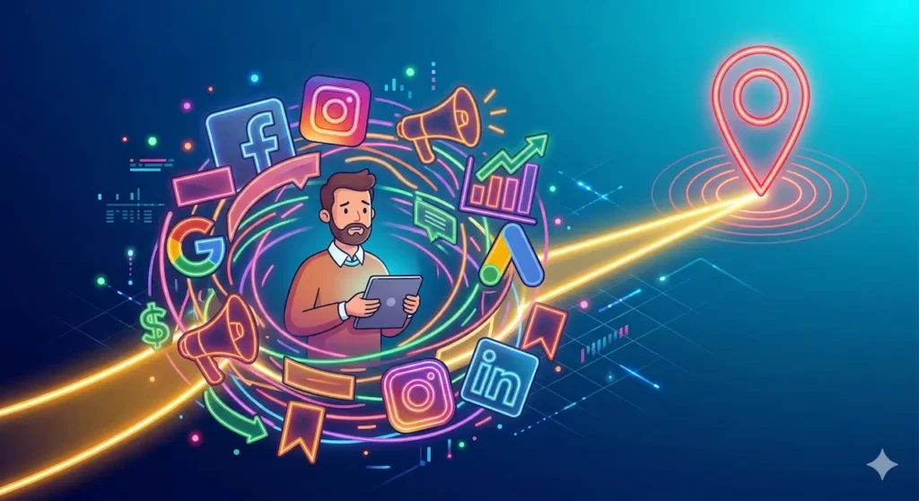 店舗集客の手法が多すぎて何から始めるべきか迷うオーナーに向けたMEO対策の道筋